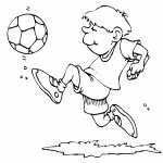Happy Soccer Player