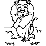 Lion with Mouse