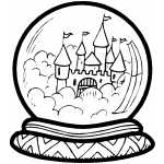 Castle In Crystal Ball