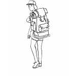 Moving Backpacker