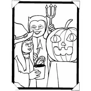 Costumes Coloring Sheet 