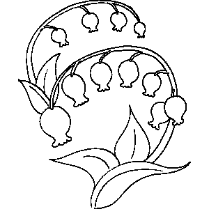 Flower Buds Coloring Sheet 