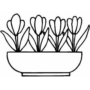 Flowers17 Coloring Sheet 
