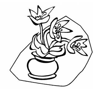 Flowers44 Coloring Sheet 