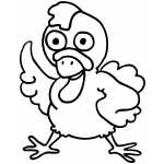 Chicken Thumbs Up