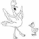 Rooster And Chick