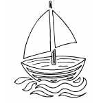 Swimming Sailboat