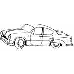 Classic Car With Wings