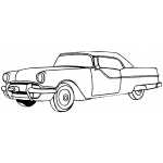Classic Two Doors Sport Car