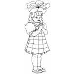 Girl With Nice Big Bow
