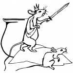 Rat King With Sword