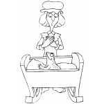 Frog In Cradle