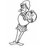 Man With Globe